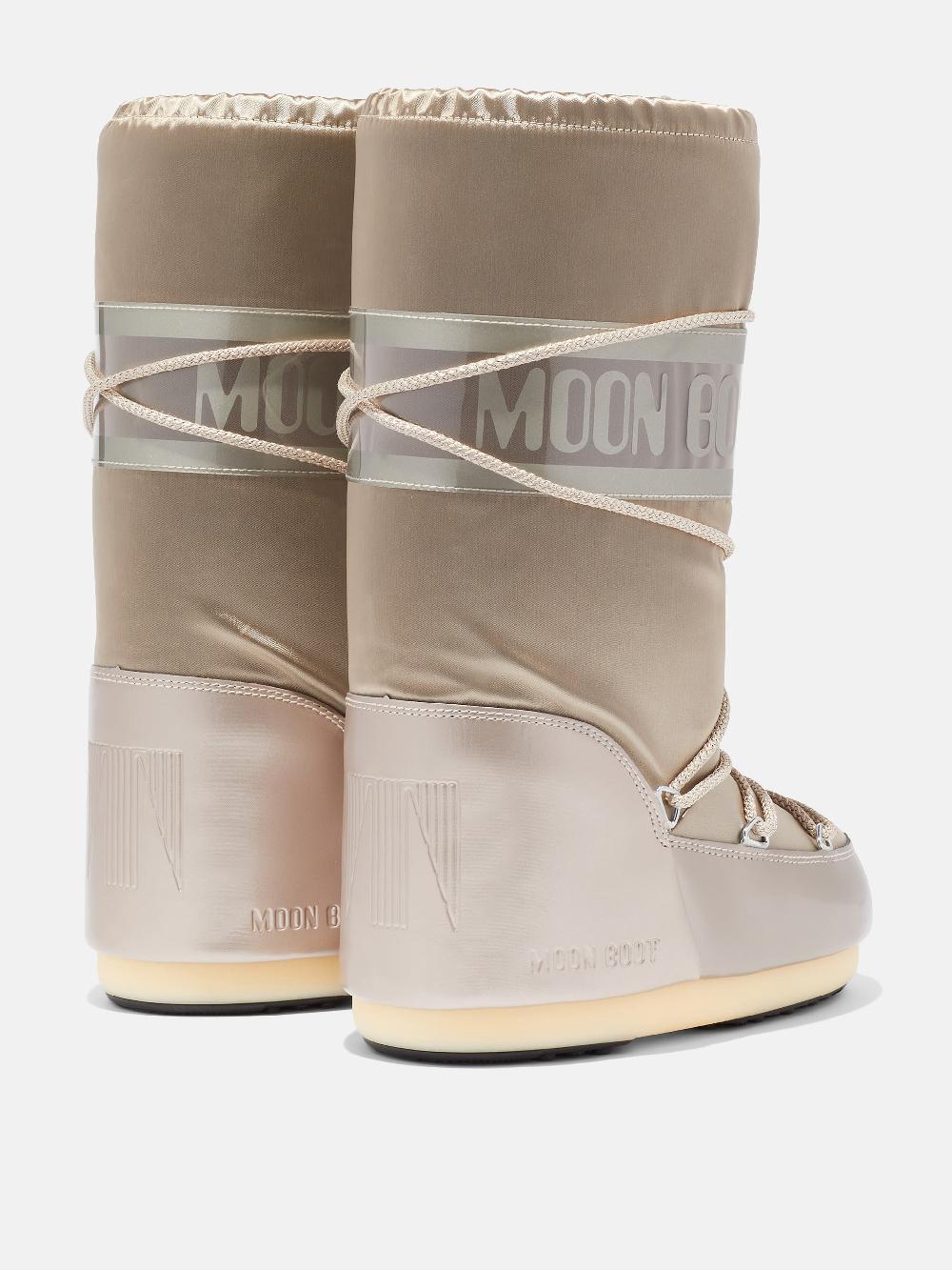 Moon Boot ICON GLANCE PLATINO IN RASO Online