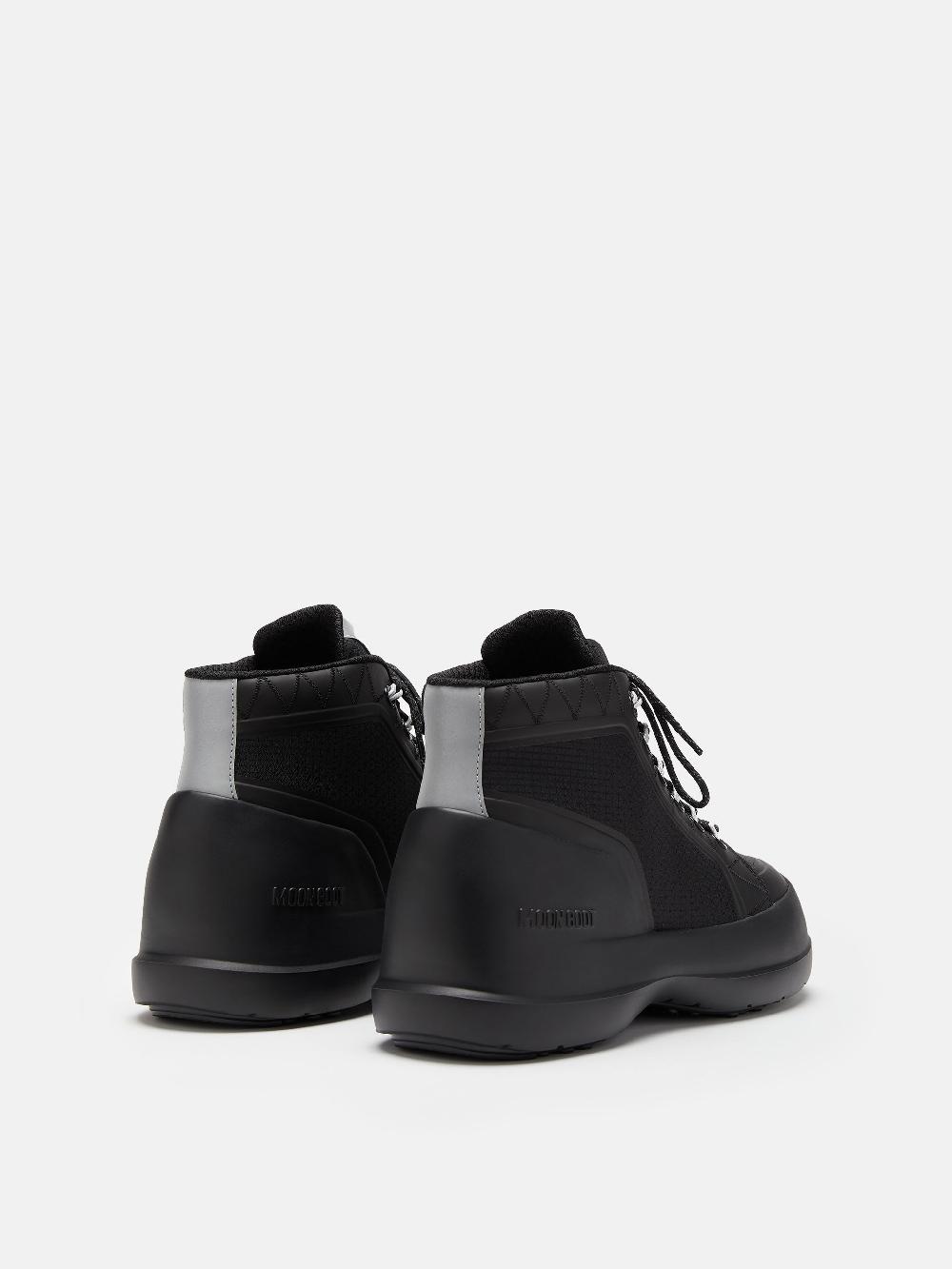 Moon Boot LUNA TREK MID NYLON NERO Offerta
