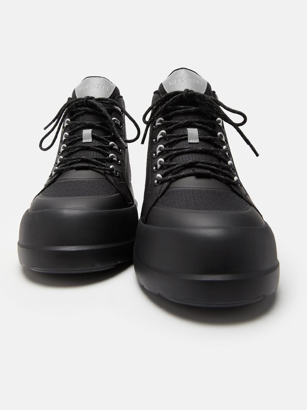 Moon Boot LUNA TREK MID NYLON NERO Offerta