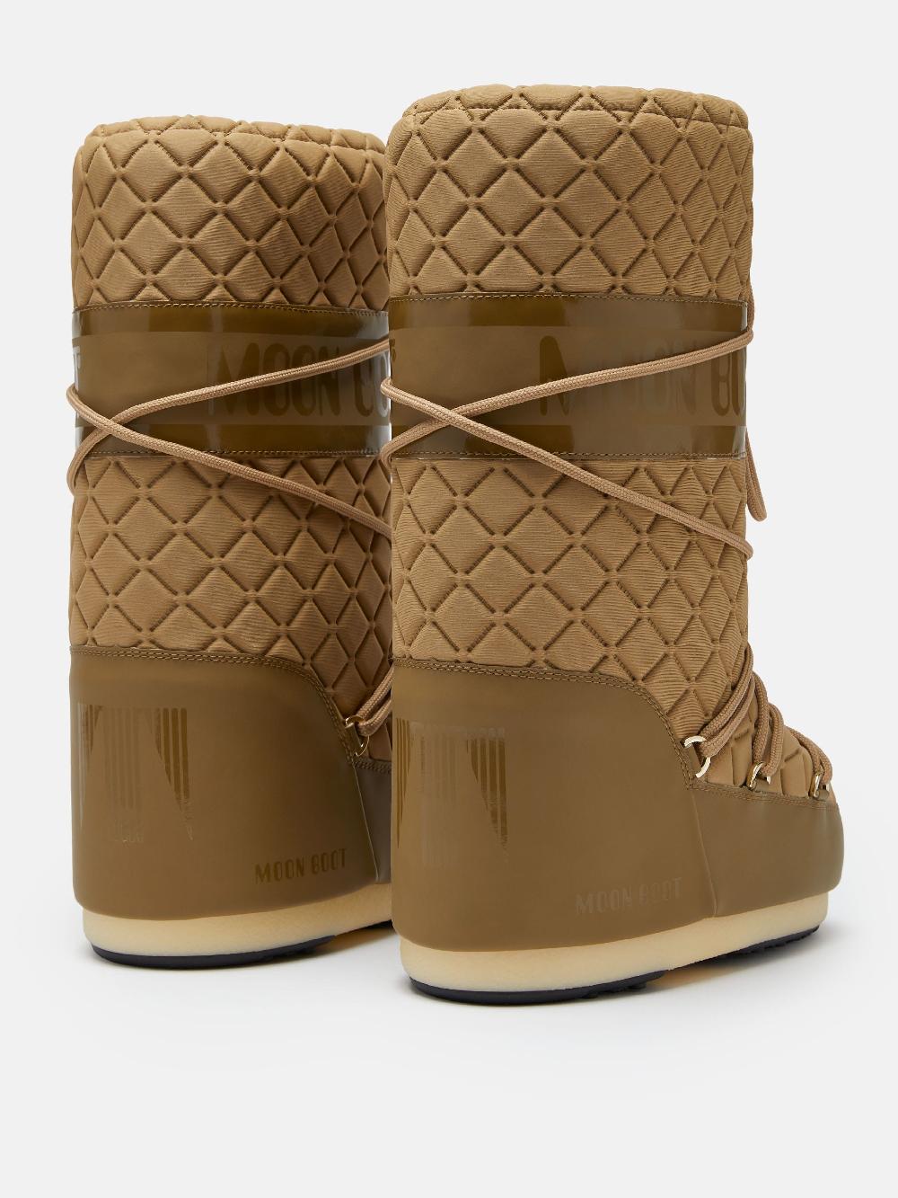 Moon Boot ICON QUILT MARRONE CHIARO Offerte