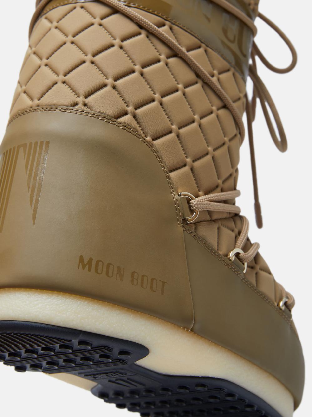 Moon Boot ICON QUILT MARRONE CHIARO Offerte