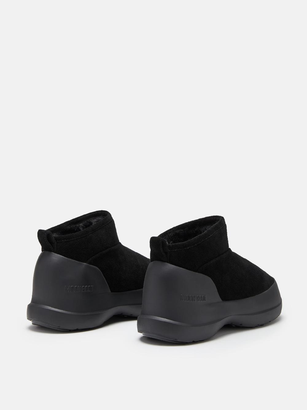 Moon Boot STIVALE LUNA LOW NERO IN PELLE SCAMOSCIATA I Più Venduti
