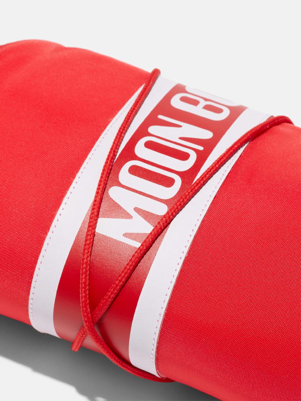 Moon Boot ICON ROSSO IN NYLON Vendite Flash