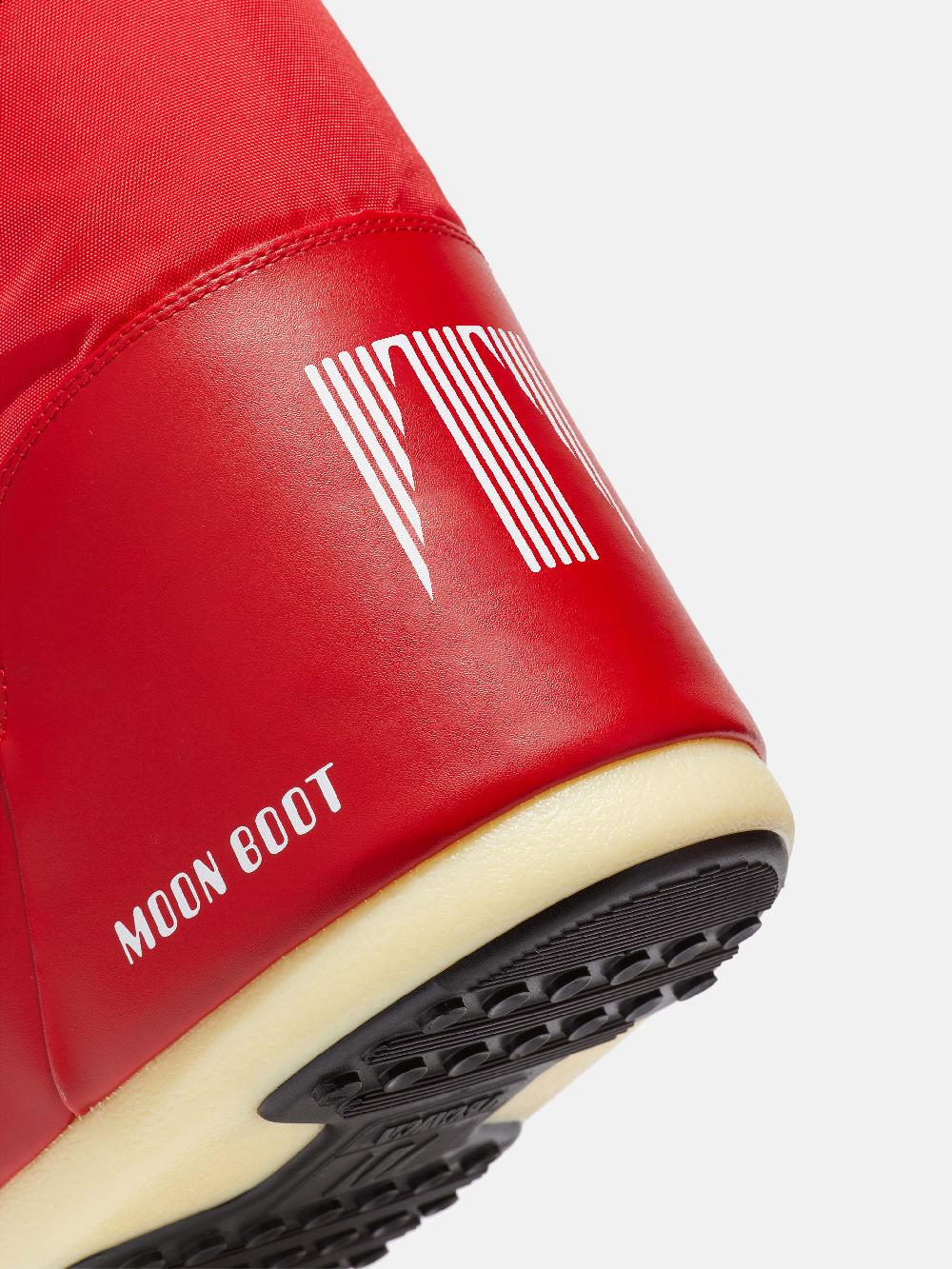 Moon Boot ICON ROSSO IN NYLON Vendite Flash