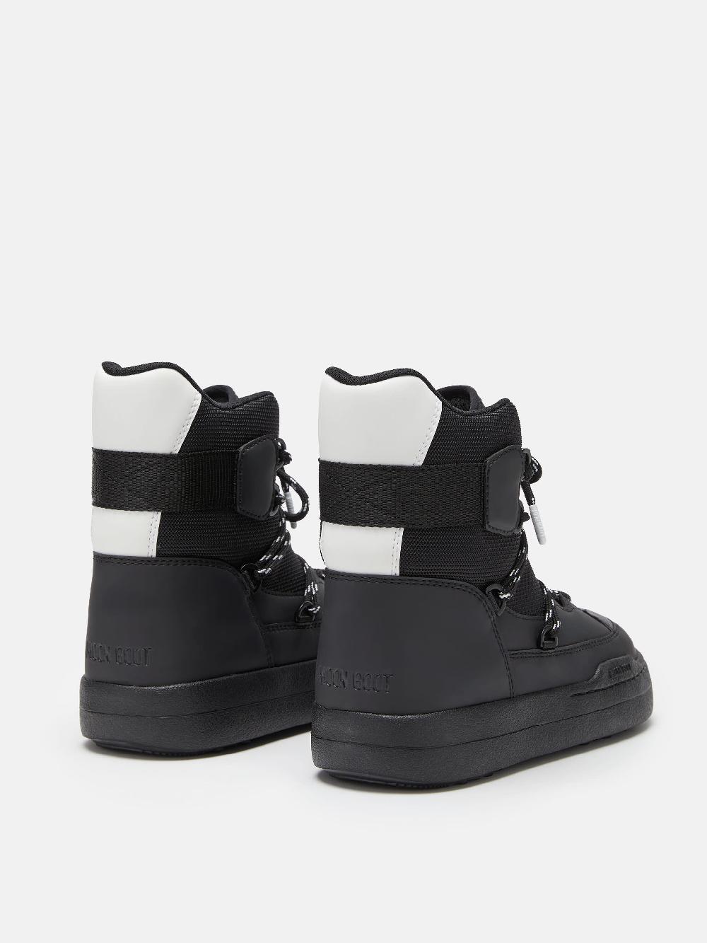 Moon Boot PARK SNEAKER BOOT NERO Negozio
