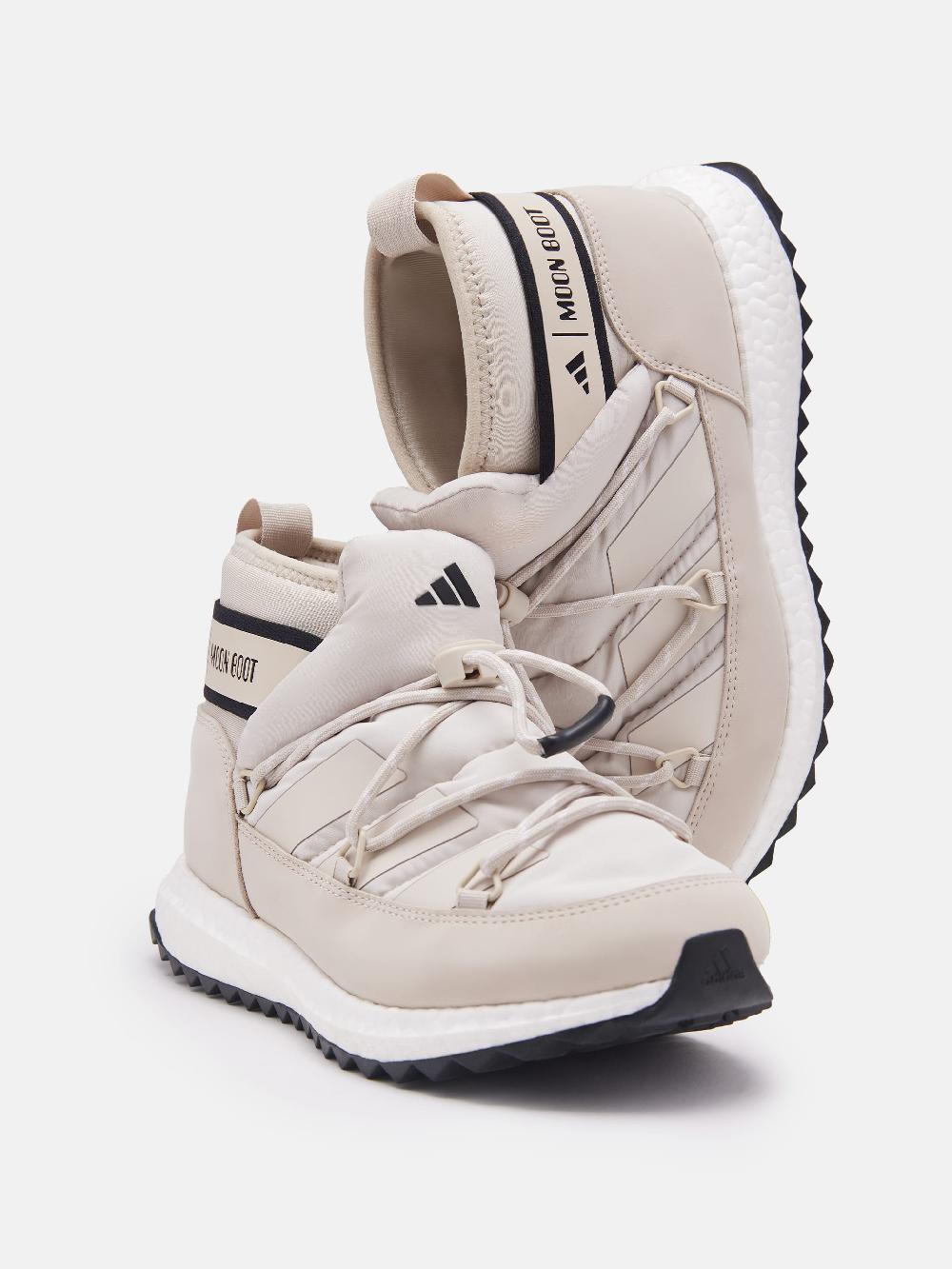Moon Boot Sneakers Moonboost Low Beige adidas x Moon Boot In Linea