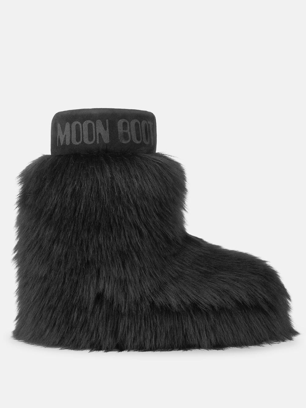 Moon Boot ICON YETI MID NERO Qualità Garantita