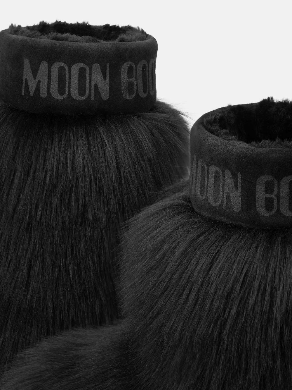 Moon Boot ICON YETI MID NERO Qualità Garantita