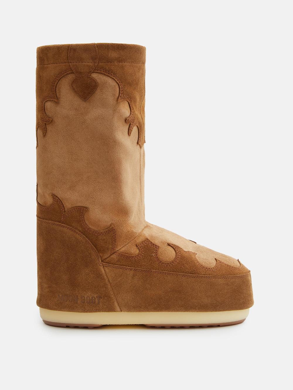Moon Boot MB ICON SUEDE EMBROIDERY Affare Del Giorno