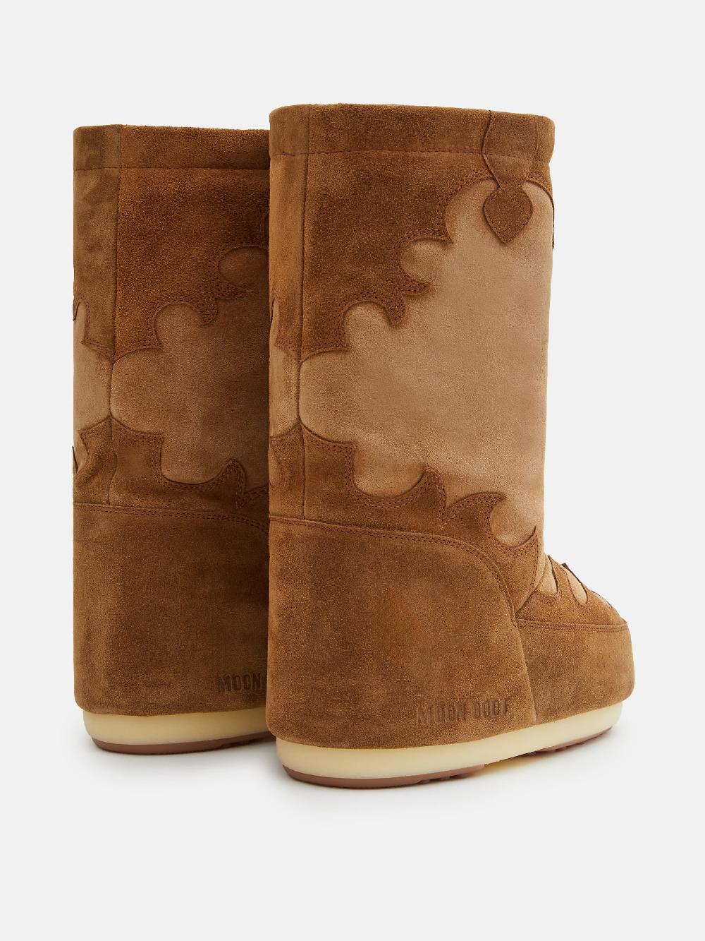 Moon Boot MB ICON SUEDE EMBROIDERY Affare Del Giorno