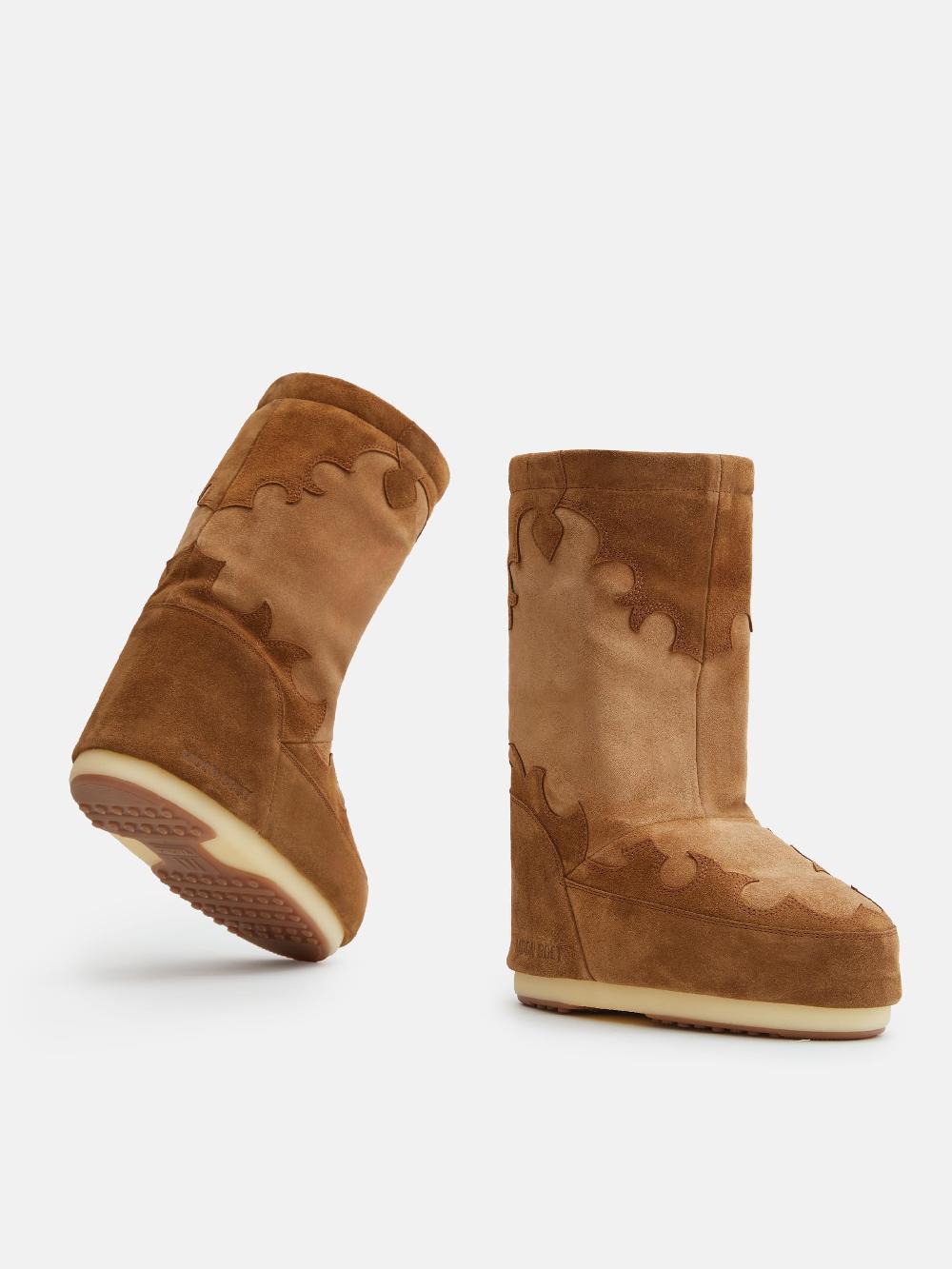 Moon Boot MB ICON SUEDE EMBROIDERY Affare Del Giorno
