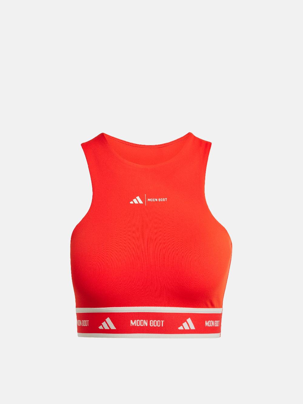 Moon Boot Crop top rosso adidas x Moon Boot Convenienza