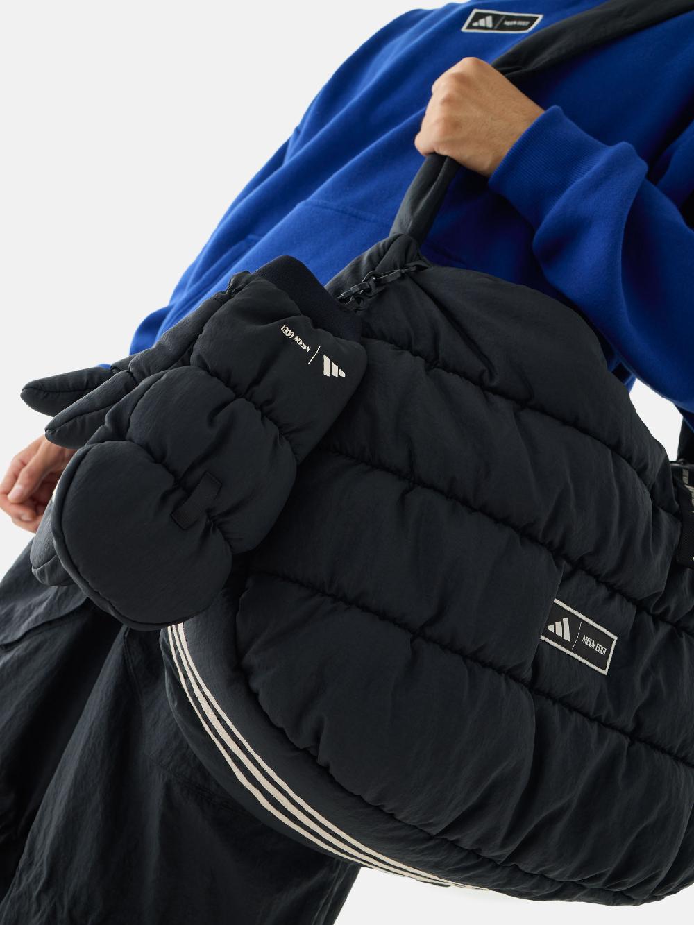 Moon Boot Borsa shopper nera con design imbottito adidas x Moon Boot Outlet