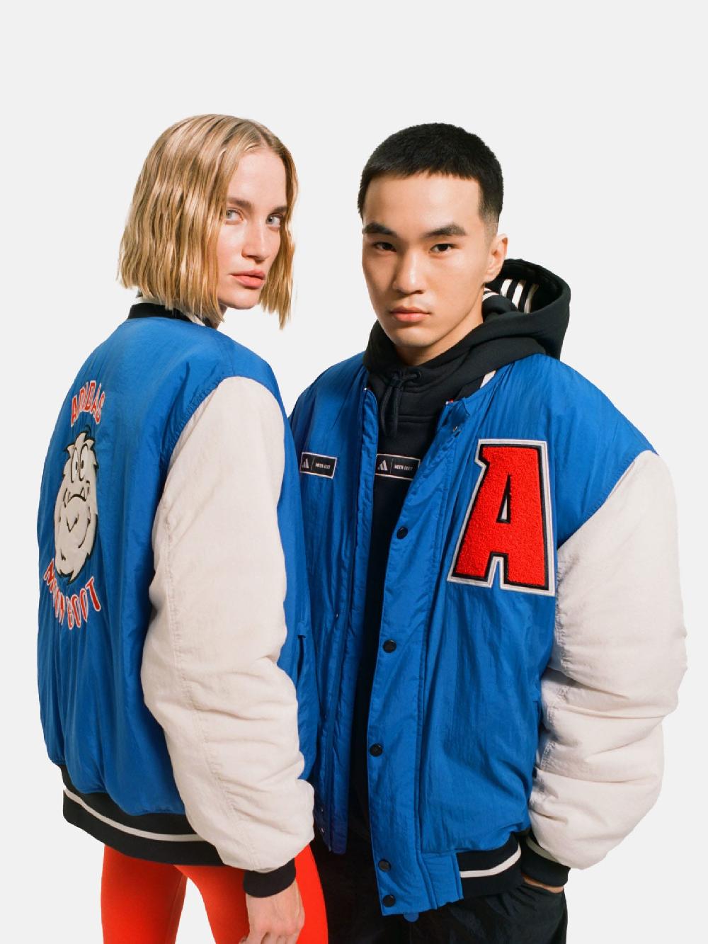 Moon Boot Giacca varsity blu adidas x Moon Boot Saldi