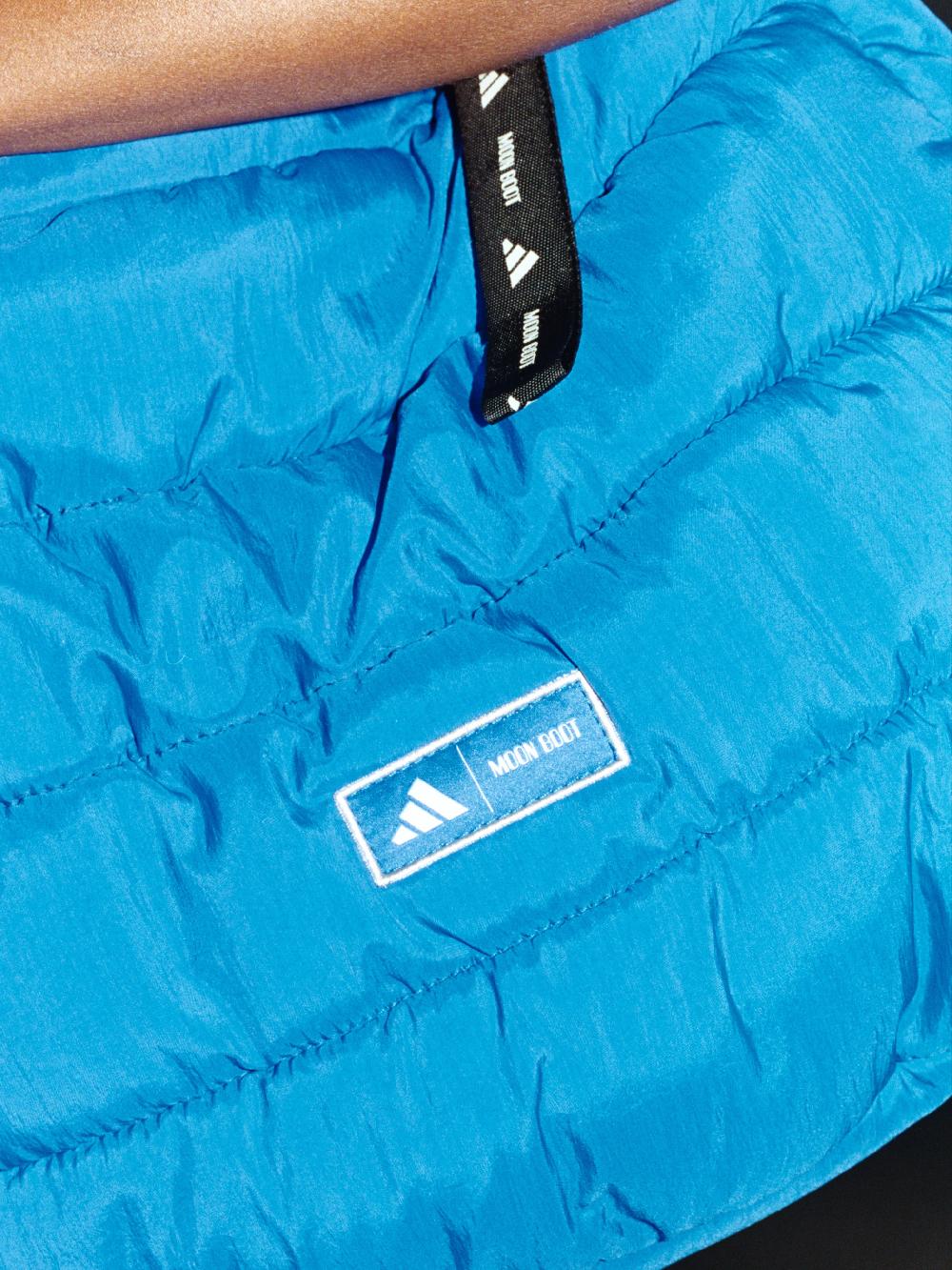 Moon Boot Borsa shopper blu con design imbottito adidas x Moon Boot Hotsell