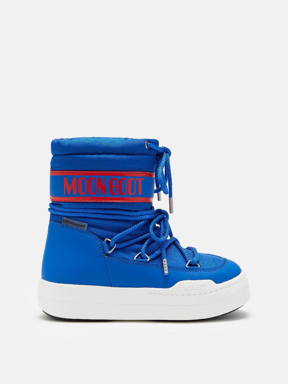Moon Boot JUNIOR PARK BOOT BLU ELETTRICO I Più Venduti