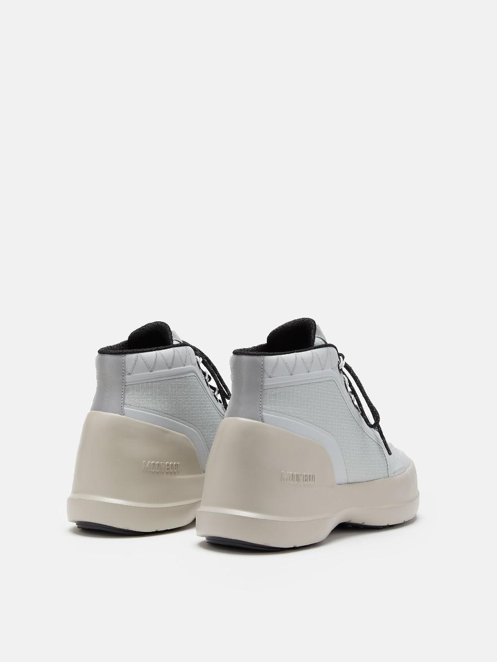 Moon Boot LUNA TREK MID NYLON GRIGIO Fino al 55% di sconto