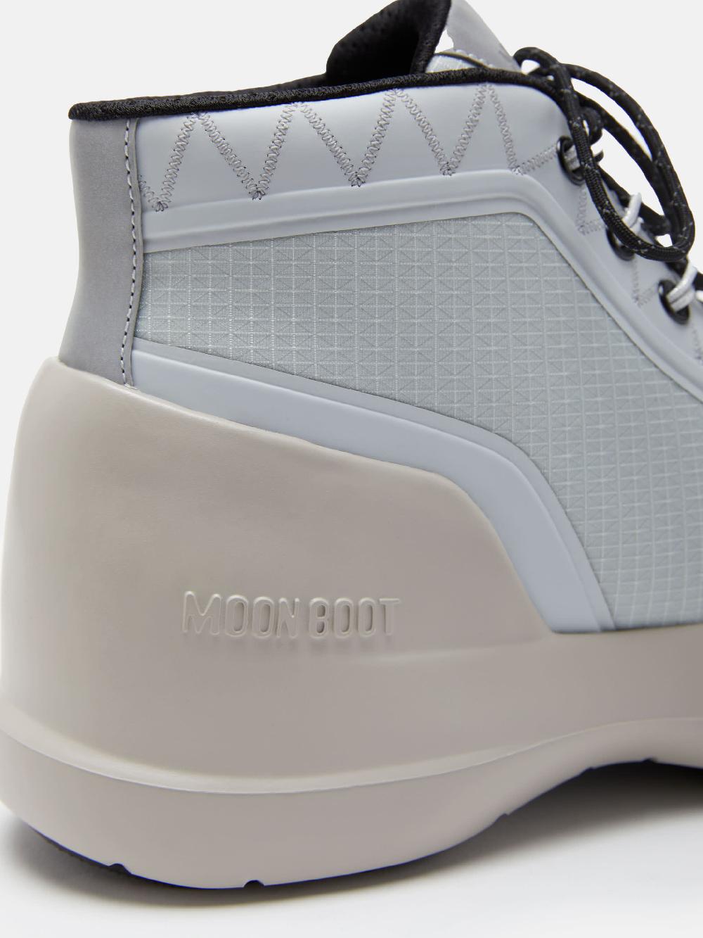Moon Boot LUNA TREK MID NYLON GRIGIO Fino al 55% di sconto
