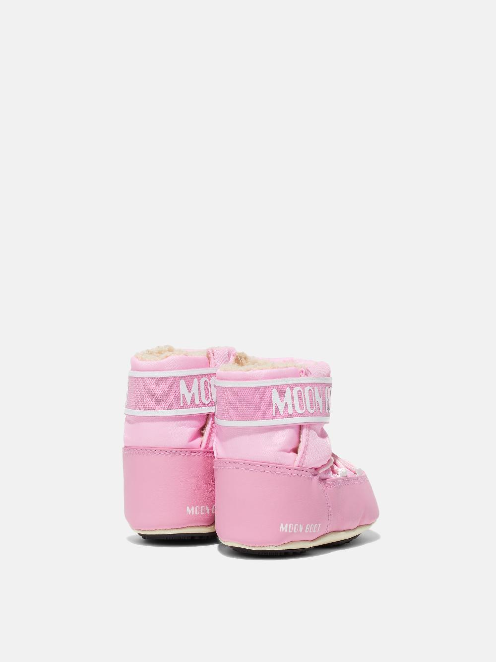 Moon Boot CRIB NYLON ROSA Super sconto