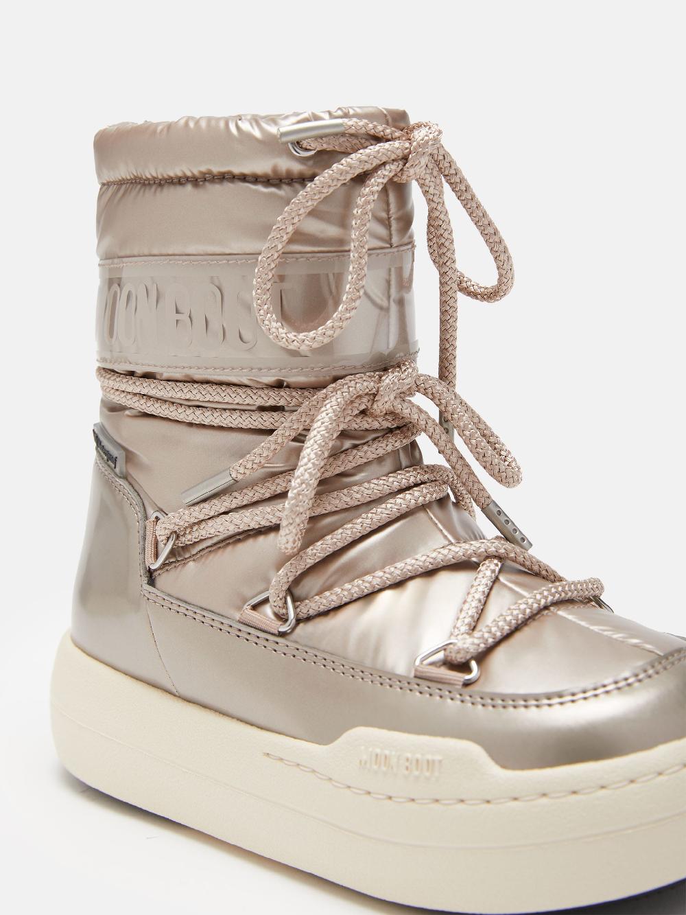 Moon Boot JUNIOR PARK BOOT COLOR ORO ROSA Enormi sconti