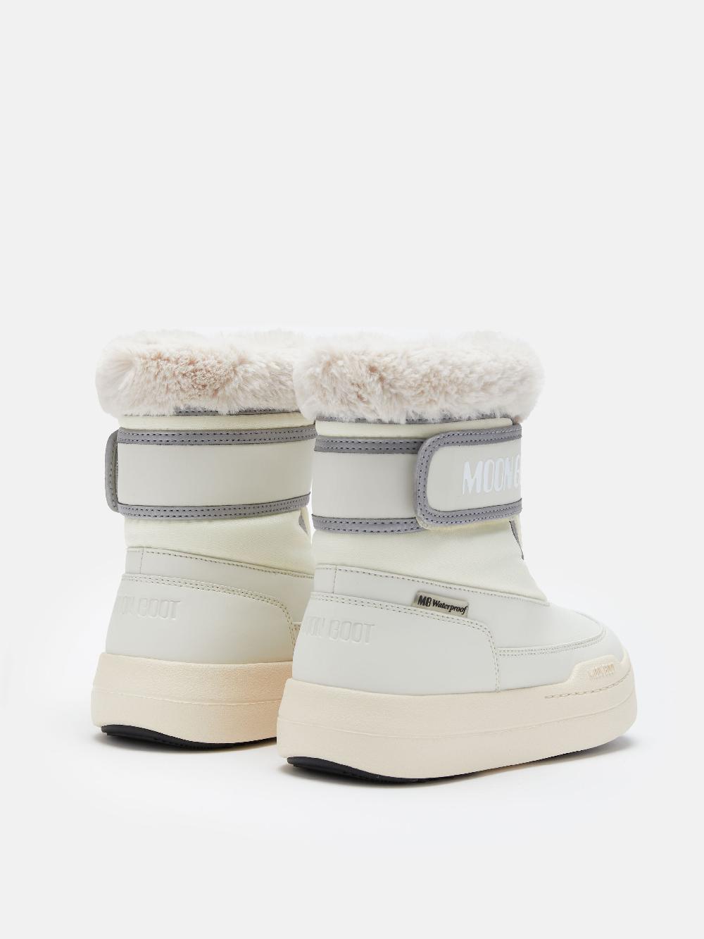 Moon Boot JUNIOR PARK PANNA CON CHIUSURA A STRAPPO 50% di sconto con spedizione gratuita