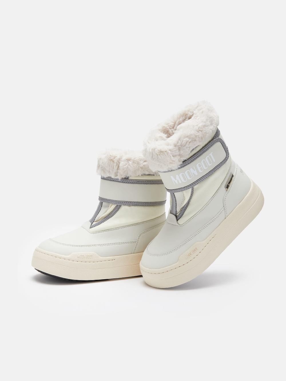 Moon Boot JUNIOR PARK PANNA CON CHIUSURA A STRAPPO 50% di sconto con spedizione gratuita
