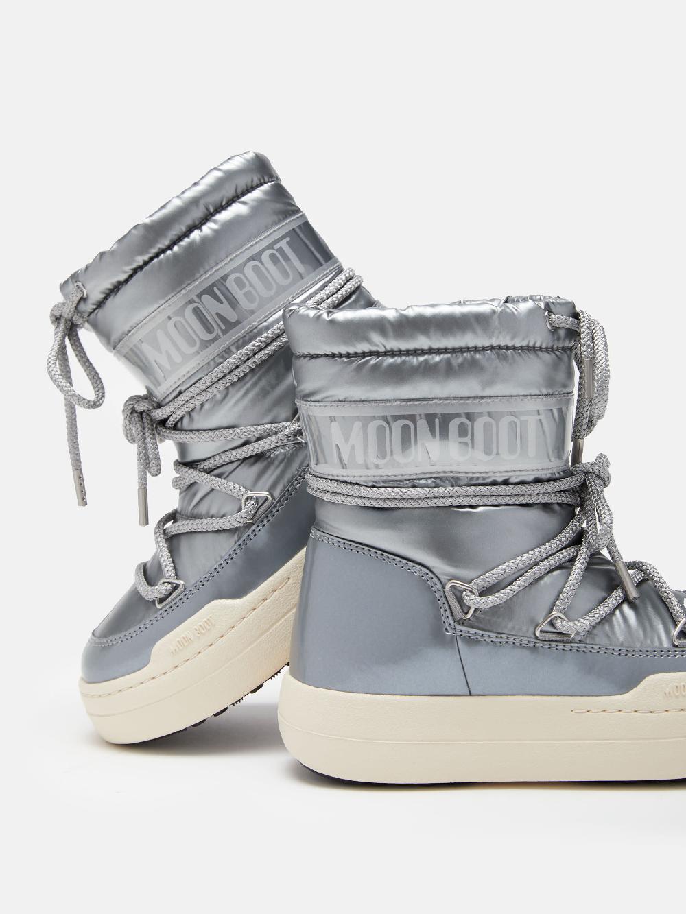 Moon Boot JUNIOR PARK BOOT COLOR ARGENTO Officina