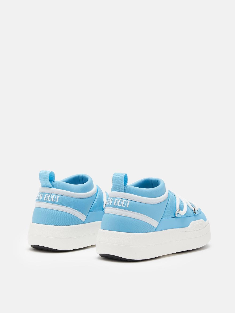 Moon Boot JUNIOR PARK SNEAKER ICON BLU Limitato a 3 giorni