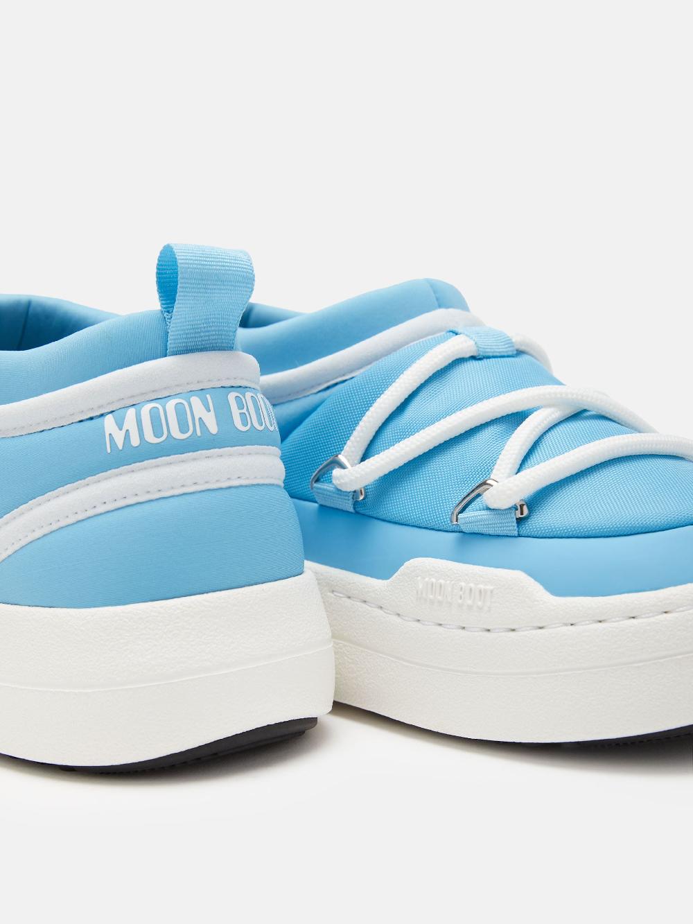 Moon Boot JUNIOR PARK SNEAKER ICON BLU Limitato a 3 giorni