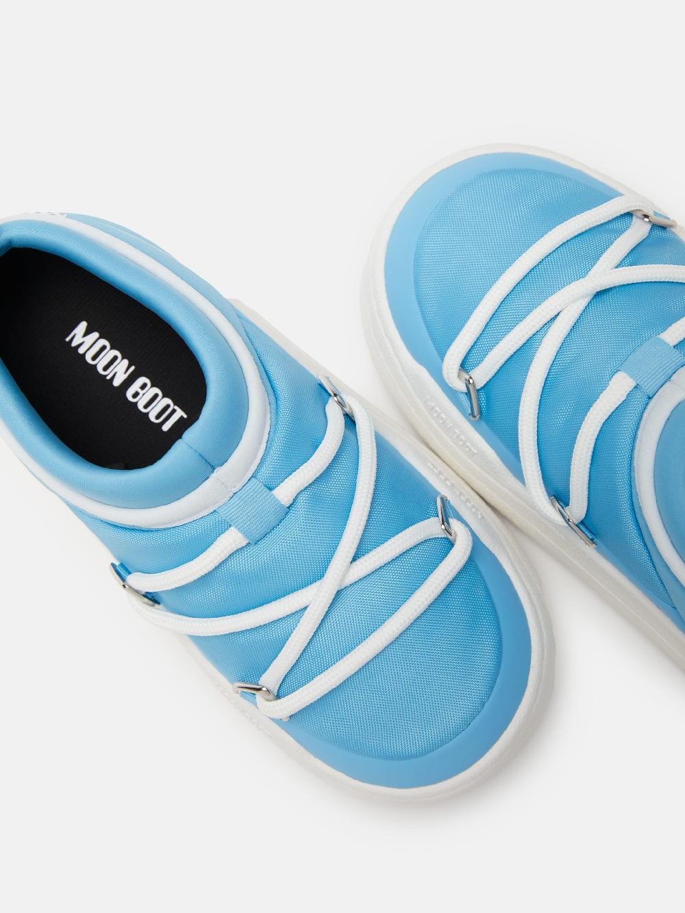 Moon Boot JUNIOR PARK SNEAKER ICON BLU Limitato a 3 giorni