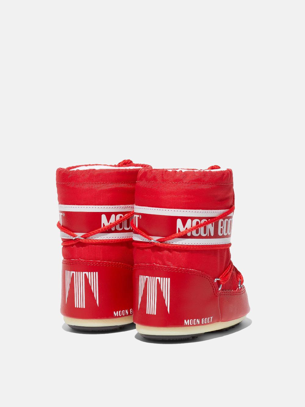 Moon Boot ICON MINI ROSSO IN NYLON Duty-free