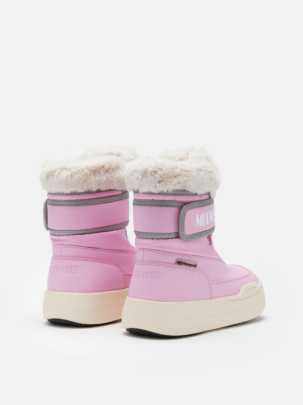 Moon Boot JUNIOR PARK ROSA CON CHIUSURA A STRAPPO Sconti questo mese