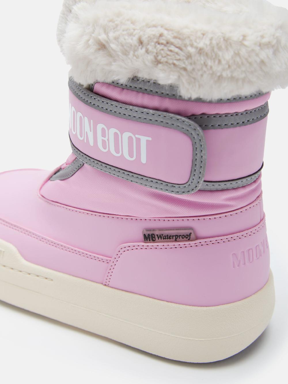 Moon Boot JUNIOR PARK ROSA CON CHIUSURA A STRAPPO Sconti questo mese