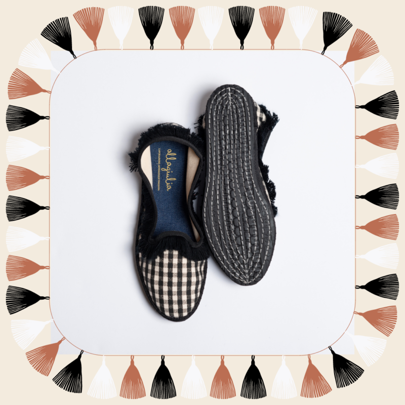Allagiulia -Capsule Lamu- Friù Venezia VICHY Frangia NERO 50% di sconto con spedizione gratuita