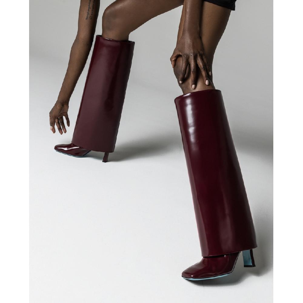 Amalfi by rangoni Stivale Limpida burgundy Outlet