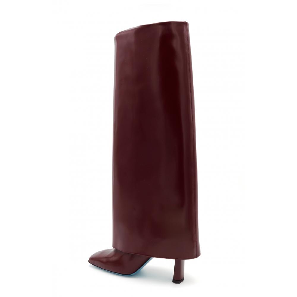 Amalfi by rangoni Stivale Limpida burgundy Outlet