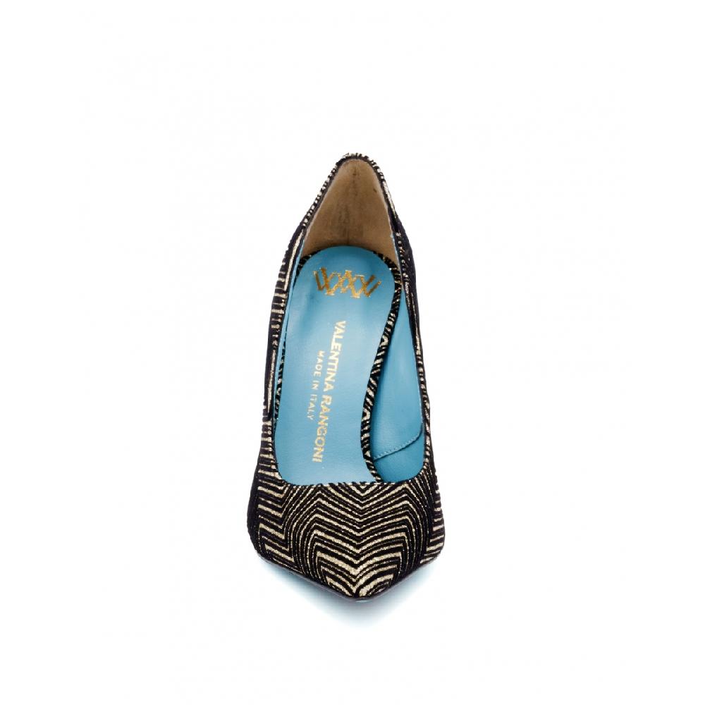 Amalfi by rangoni Décolleté Simply in velluto oro I Più Venduti