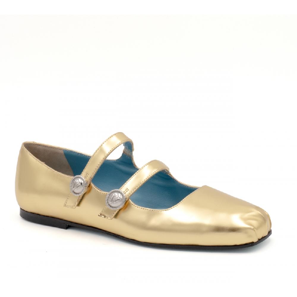 Amalfi by rangoni Ballerina Bambolina oro Moda
