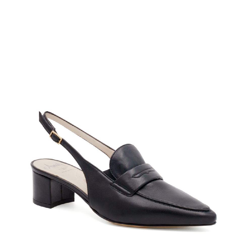 Amalfi by rangoni Slingback Poseidone nere Offerta Giorno del Papà