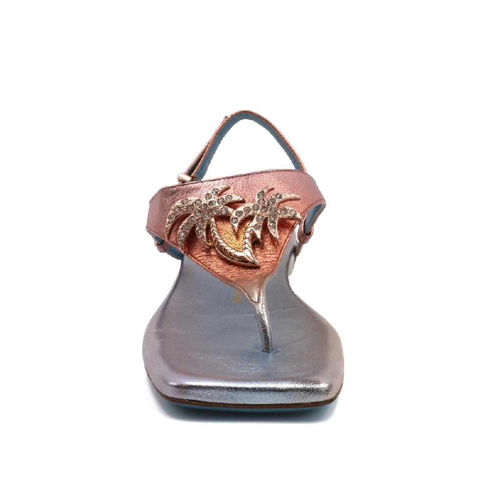 Amalfi by rangoni Infradito Cleopatra rosa Consegna Veloce