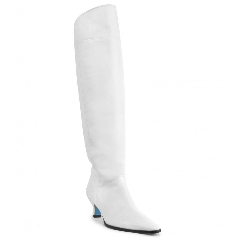 Amalfi by rangoni Stivale cuissard Drupi white Outlet