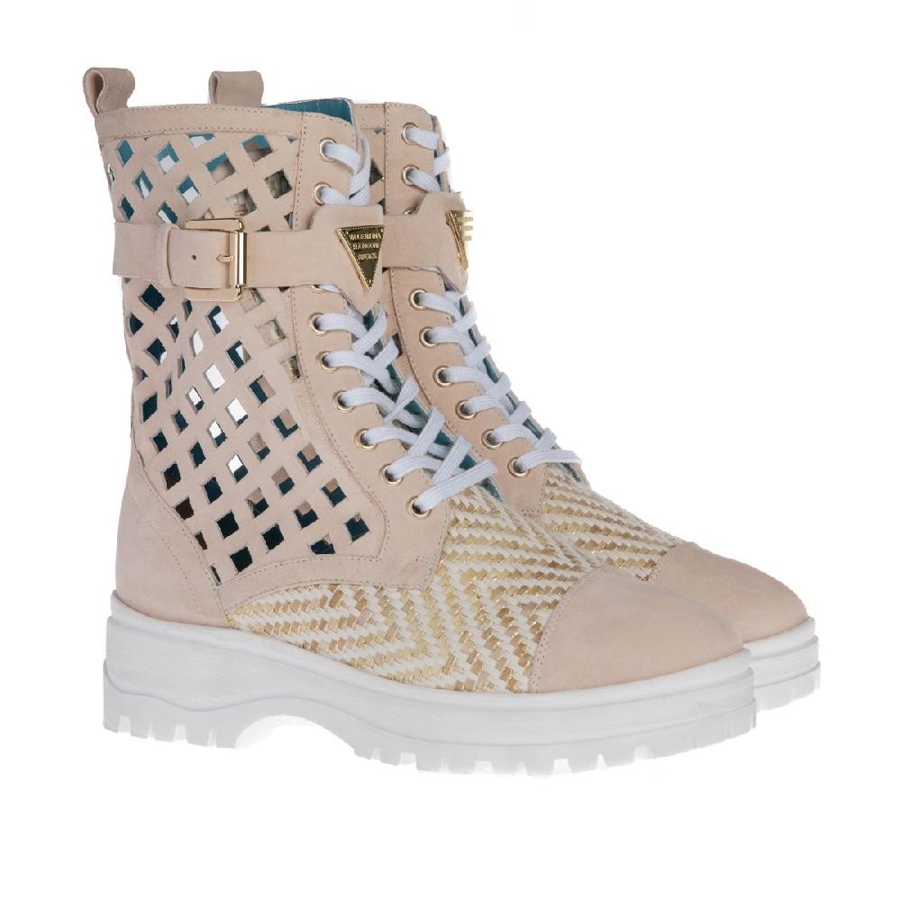Amalfi by rangoni Stivaletto Bree beige Saldi Di Fabbrica