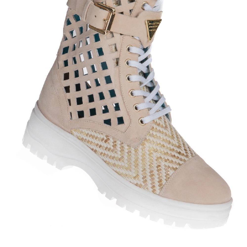 Amalfi by rangoni Stivaletto Bree beige Saldi Di Fabbrica