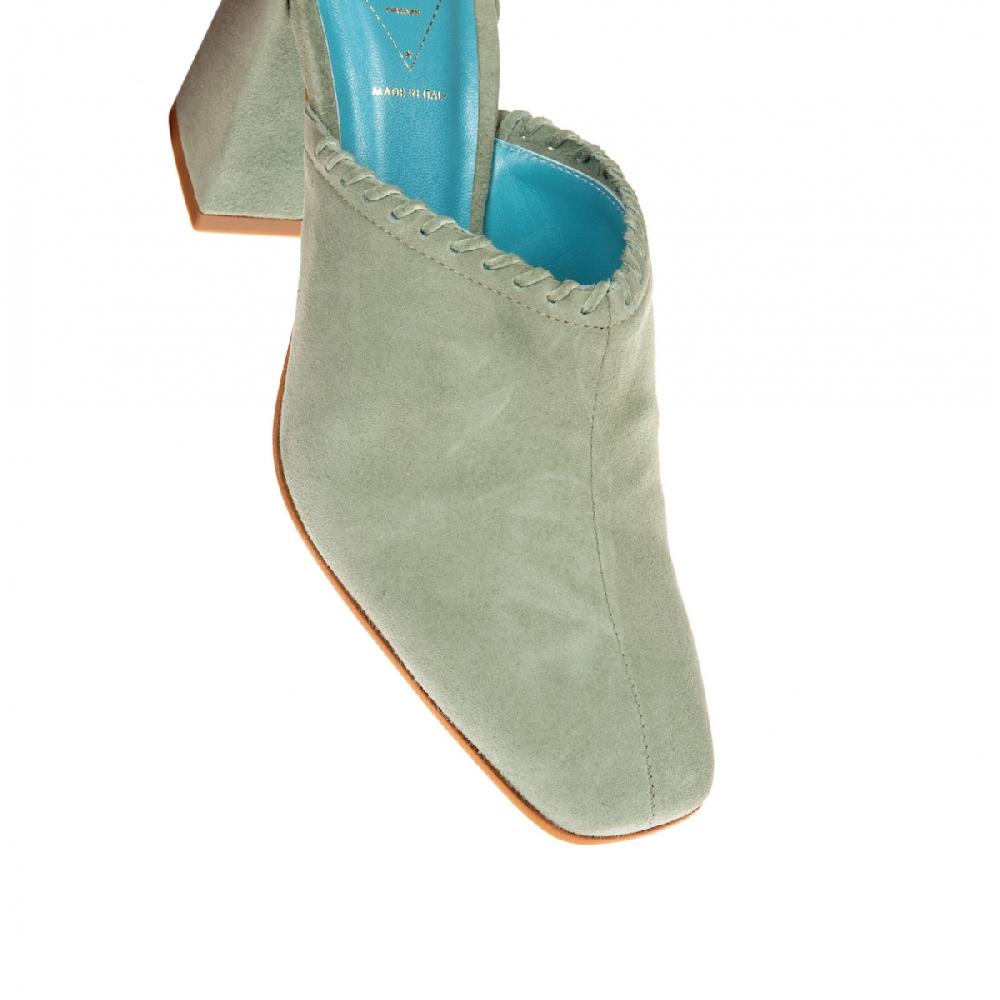 Amalfi by rangoni Mules Katia salvia Vendite Flash