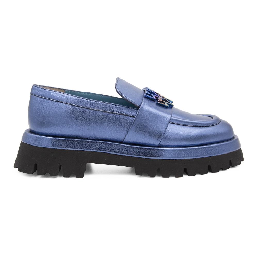 Amalfi by rangoni Mocassino Frida blu In Linea