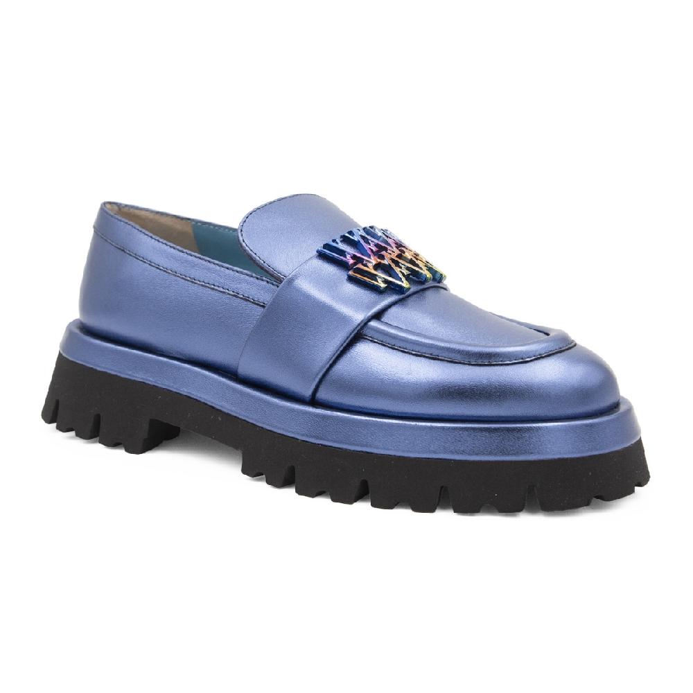 Amalfi by rangoni Mocassino Frida blu In Linea