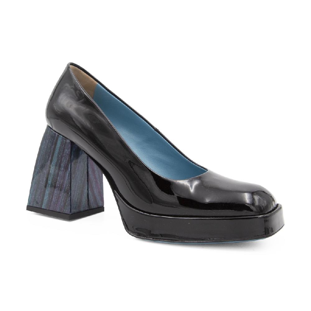 Amalfi by rangoni Scarpe plateau Prima nere Vendita