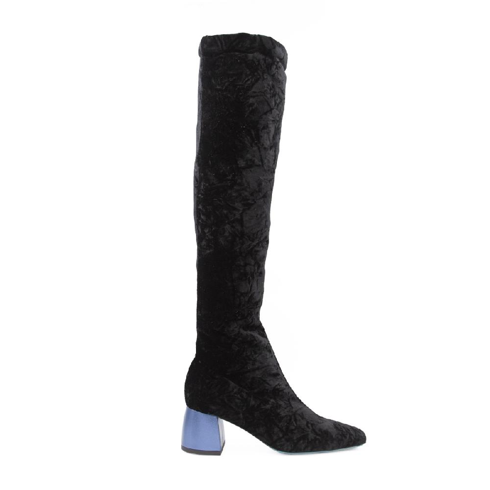 Amalfi by rangoni Stivale cuissard Miluna nero Promozione