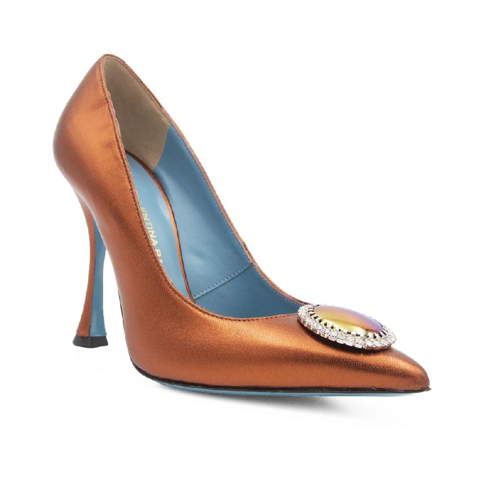 Amalfi by rangoni Décolleté Splendida in pelle metallica Fino Al -60%