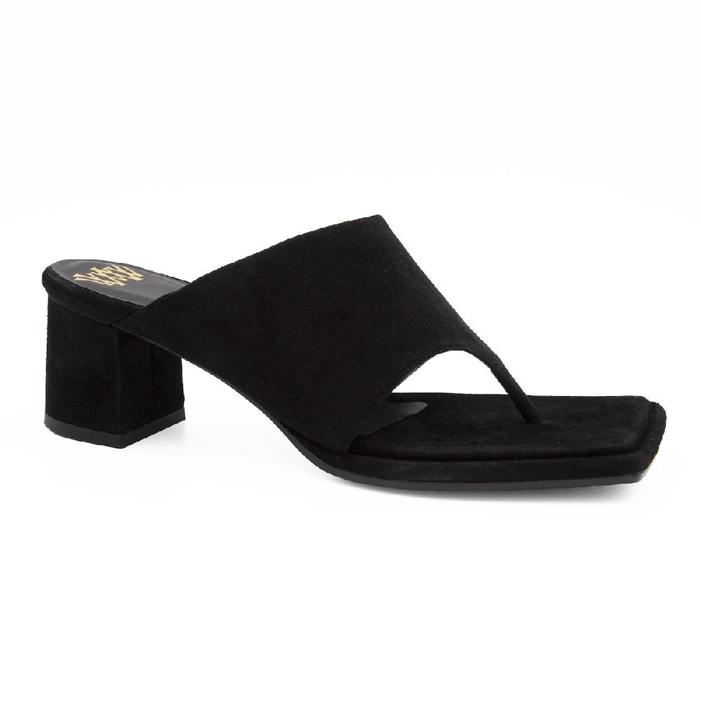 Amalfi by rangoni Mule infradito Desiderio nero Economico